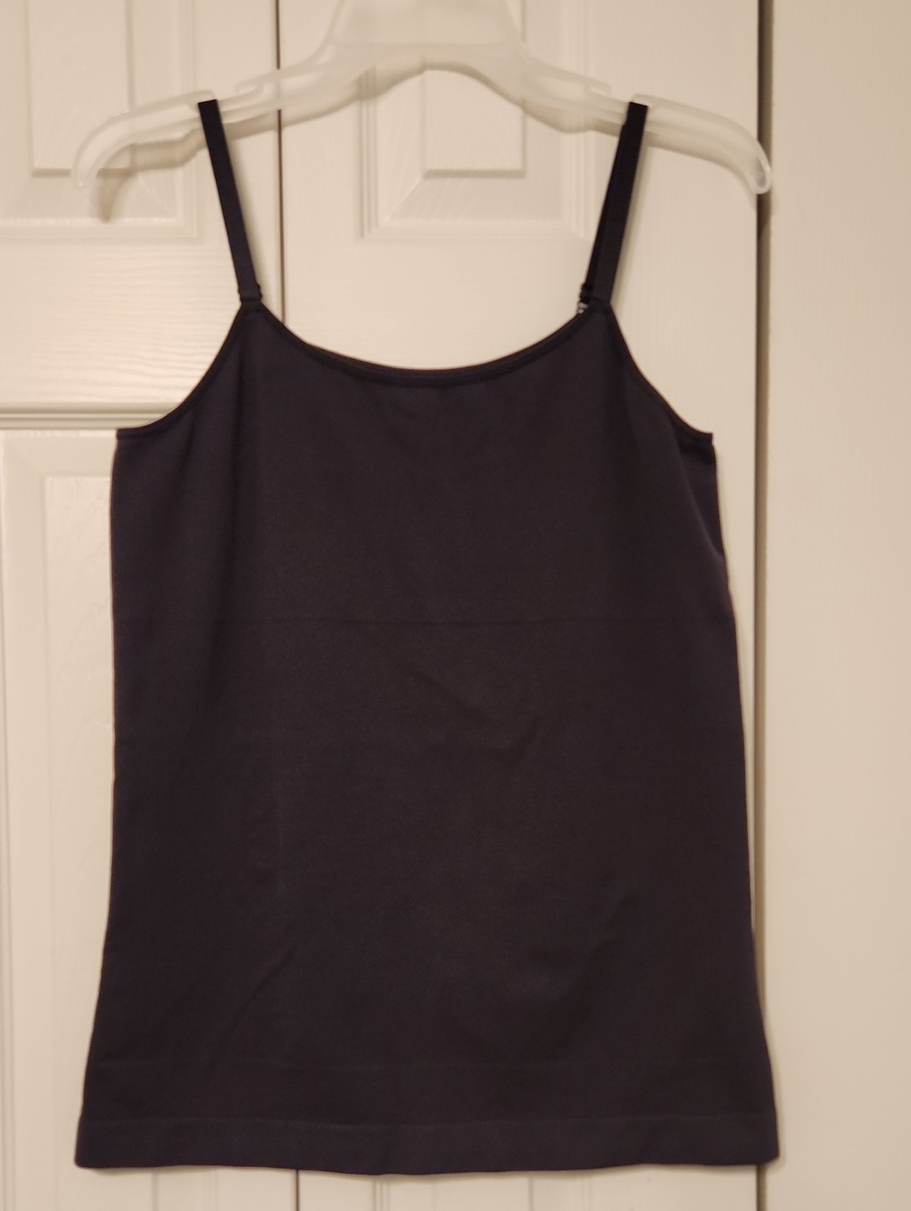 Shapermint Essentials Black  Adjustable Strap Cami Tank 3X